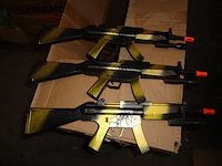 4x speelgoed mitraleur 52cm - afbeelding 3 van  3