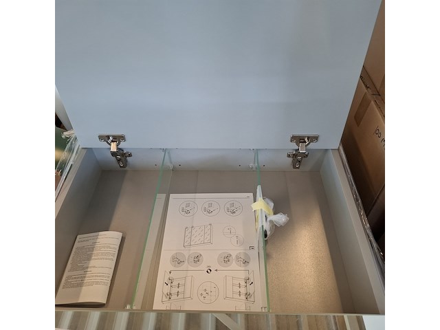 4x spiegelkast antraciet - afbeelding 5 van  6