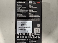 4x ssd kaart 128gb, gigabyte, nvme m.2 2280, 2022 - afbeelding 2 van  2