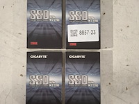 4x ssd kaart 128gb, gigabyte, nvme m.2 2280, 2022