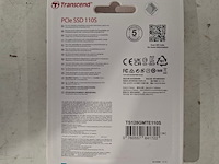4x ssd kaart 128gb, transcend, pcie ssd 110s gen 3 x4 - afbeelding 2 van  2