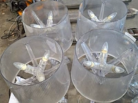 4x staande lamp, kartell, bourgie - afbeelding 2 van  10