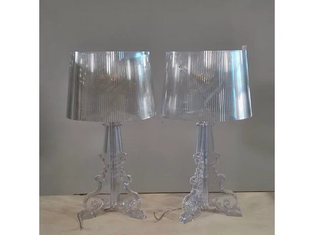 4x staande lamp, kartell, bourgie - afbeelding 1 van  10