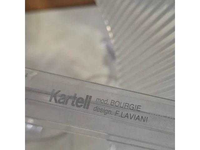4x staande lamp, kartell, bourgie - afbeelding 9 van  10