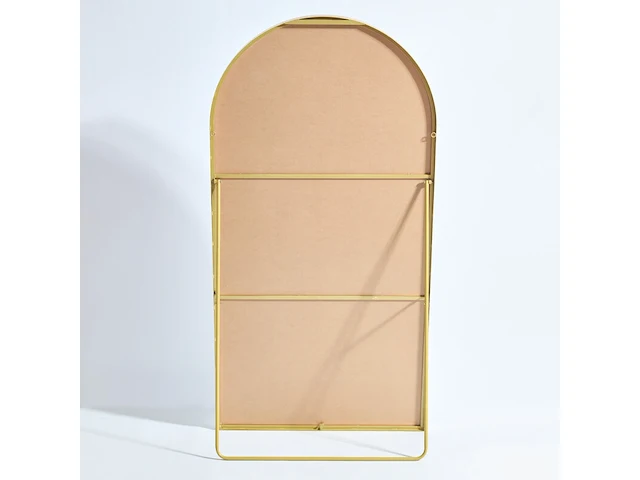 4x staande ovale passpiegel – 160 x 80 cm – staand & hangend – goud, vidi, dali - afbeelding 3 van  5