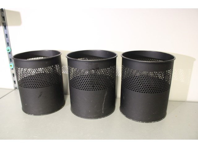 4x stalen prullenbak - afbeelding 6 van  7