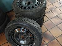 4x stalenvelg met band, goodyear, ultragrip 9 - afbeelding 1 van  1