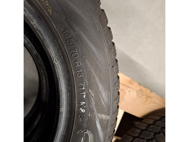 4x stalenvelgen met winterbanden , vinking en mastersteel, show tech ii en winter+ - afbeelding 6 van  17