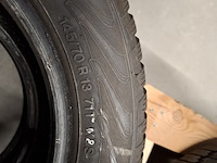4x stalenvelgen met winterbanden , vinking en mastersteel, show tech ii en winter+ - afbeelding 6 van  17