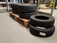 4x stalenvelgen met winterbanden , vinking en mastersteel, show tech ii en winter+ - afbeelding 1 van  17