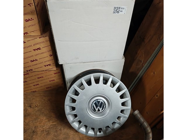 4x stalenvelgen, vw - afbeelding 1 van  1