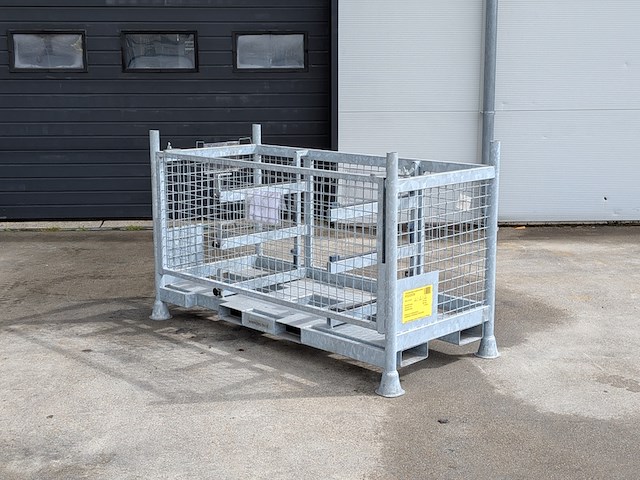 4x stapelbare gaascontainer - afbeelding 1 van  15