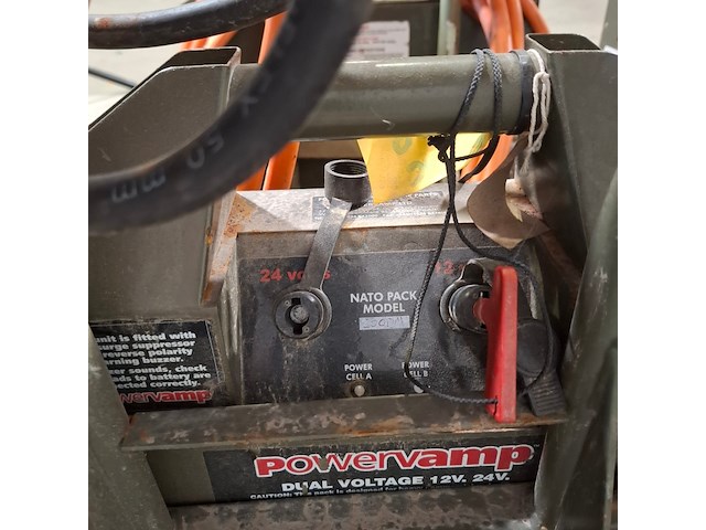 4x startbooster op transportwagen, powervamp - afbeelding 6 van  24