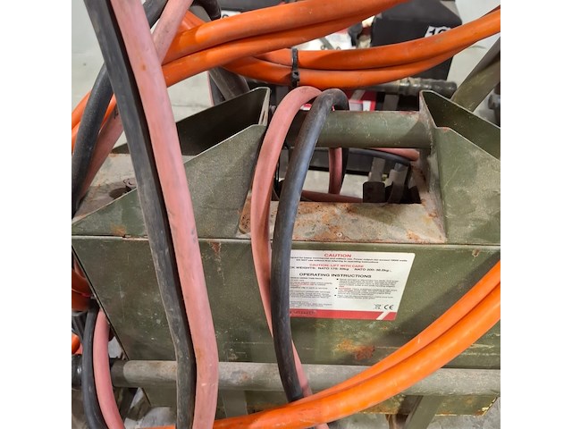 4x startbooster op transportwagen, powervamp - afbeelding 15 van  24