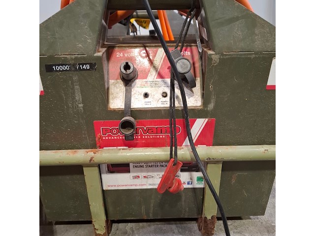 4x startbooster op transportwagen, powervamp - afbeelding 12 van  24
