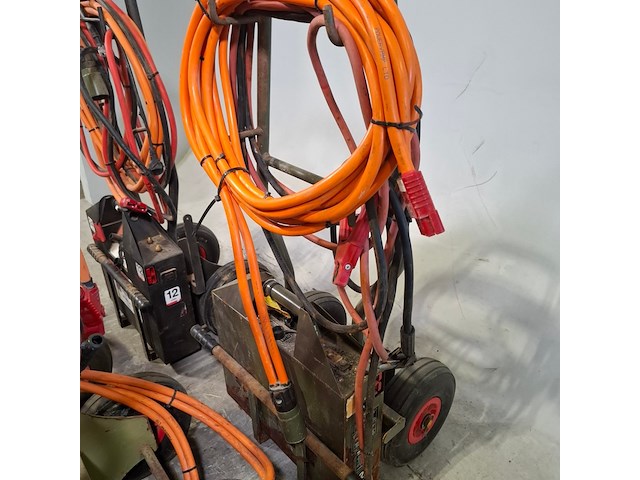4x startbooster op transportwagen, powervamp - afbeelding 24 van  24