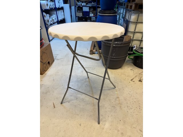 4x statafel, wit - afbeelding 1 van  3