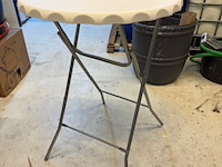 4x statafel, wit - afbeelding 1 van  3