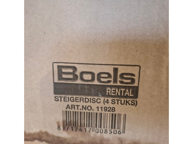 4x steigerdisc - afbeelding 2 van  2