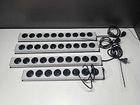 4x stekkerdoos - 10x230v - afbeelding 1 van  3