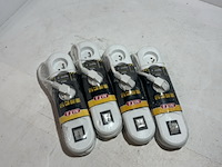 4x stekkerdoos met 4 stopcontacten, exin, 1,5 meter kabel - afbeelding 1 van  3