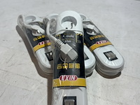 4x stekkerdoos met 4 stopcontacten, exin, 1,5 meter kabel - afbeelding 2 van  3