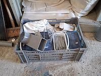 4x stellingkast met divers pvc hulpstukken - afbeelding 8 van  16