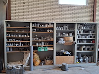 4x stellingkast met divers pvc hulpstukken - afbeelding 1 van  16