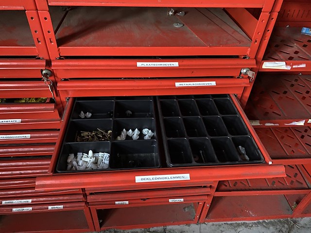 4x stellingkast wurth, rood - afbeelding 2 van  5