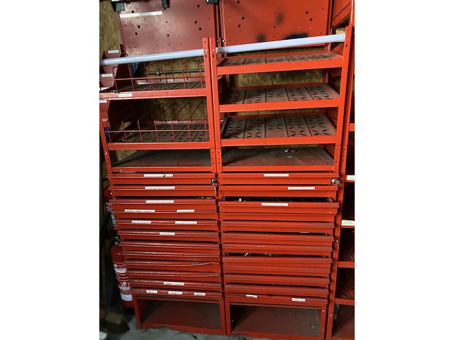 4x stellingkast wurth, rood - afbeelding 4 van  5