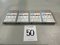 4x stihl 3610 000 0050 ketting voor kettingzaag - afbeelding 1 van  3