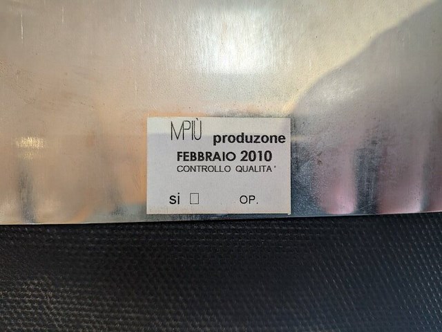 4x stoel in lederlook, mpiù, 2010, incl. tafel - afbeelding 8 van  10