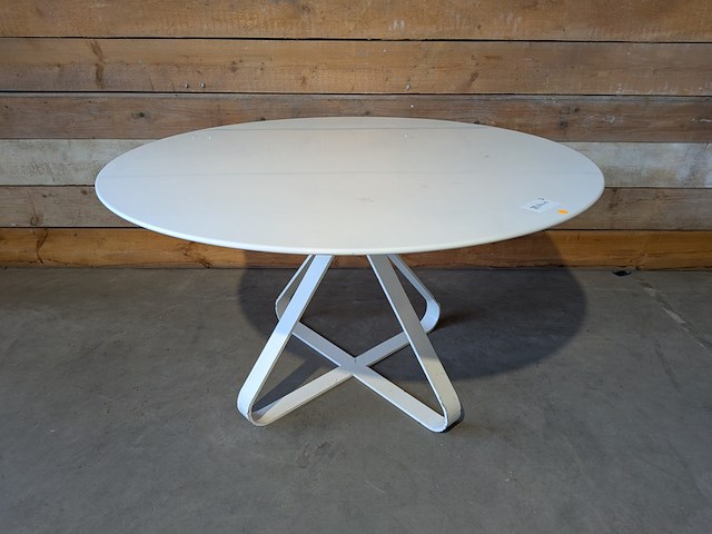 4x stoel in lederlook, mpiù, 2010, incl. tafel - afbeelding 9 van  10