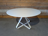 4x stoel in lederlook, mpiù, 2010, incl. tafel - afbeelding 9 van  10