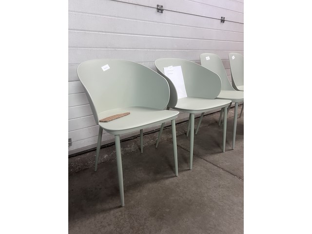 4x stoelen, van harte, gigi en pip, mint - afbeelding 2 van  4