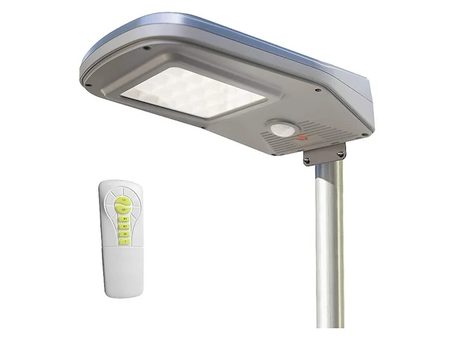 4x straatlantaarn zonne-energie 6.5 watt led, lamp zonne-energie - afbeelding 1 van  7