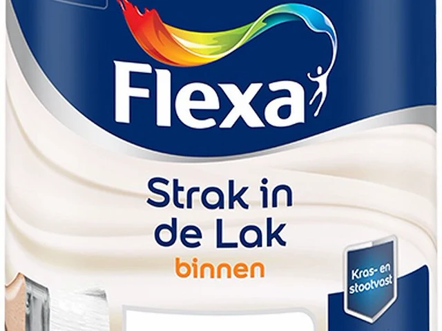 4x strak in de lak binnenlak hoogglans - 1 l, flexa - afbeelding 2 van  2