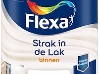4x strak in de lak binnenlak hoogglans - 1 l, flexa - afbeelding 2 van  2