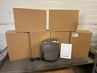 4x stuks elektrische handendrogers 1200 watt - afbeelding 1 van  6