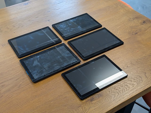 4x tablet, lenovo, lenovo tab m10 (1st gen), 2020 - afbeelding 1 van  24