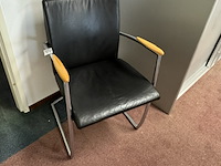 4x tafel, beuken/zwart - afbeelding 3 van  7