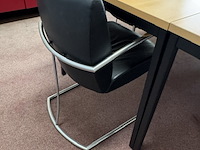 4x tafel, beuken/zwart - afbeelding 5 van  7