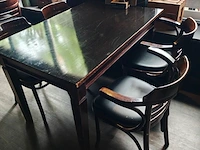4x tafel met 4 stoelen - afbeelding 4 van  4