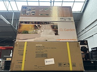 4x tafelplantentuin met leeslampje en zuurstofcirculatiesysteem opcom, o2 garden - afbeelding 1 van  4