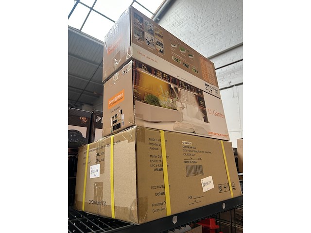 4x tafelplantentuin met leeslampje en zuurstofcirculatiesysteem opcom, o2 garden - afbeelding 4 van  4