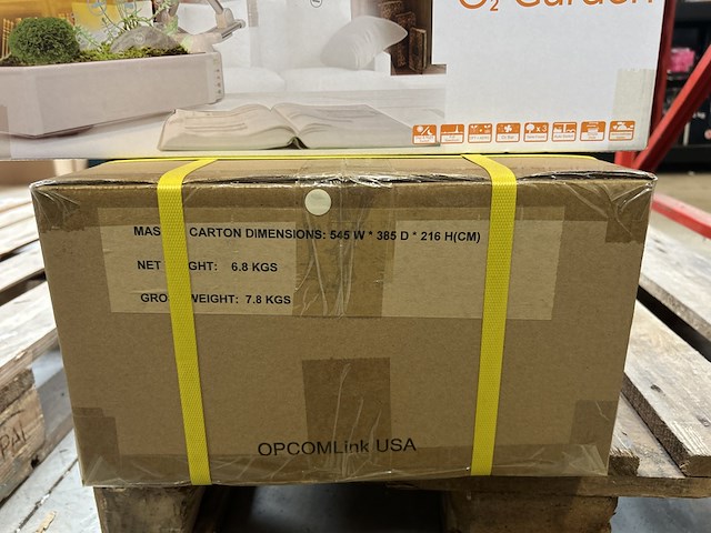 4x tafelplantentuin met leeslampje en zuurstofcirculatiesysteem, opcom, o2 garden - afbeelding 3 van  4