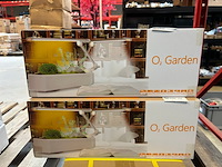 4x tafelplantentuin met leeslampje en zuurstofcirculatiesysteem opcom, o2 garden - afbeelding 2 van  4