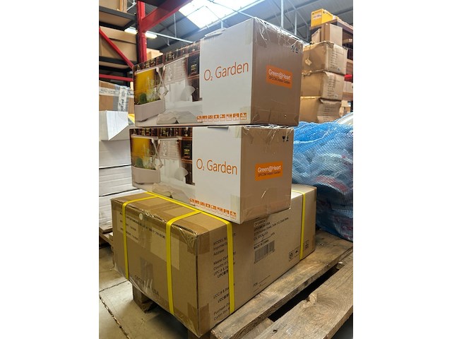 4x tafelplantentuin met leeslampje en zuurstofcirculatiesysteem opcom, o2 garden - afbeelding 4 van  4