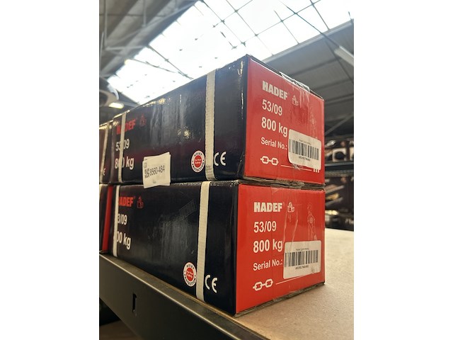 4x takel hadef, 53/09 800 kg - afbeelding 2 van  3