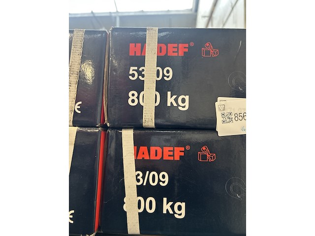 4x takel hadef, 53/09 800 kg - afbeelding 3 van  3